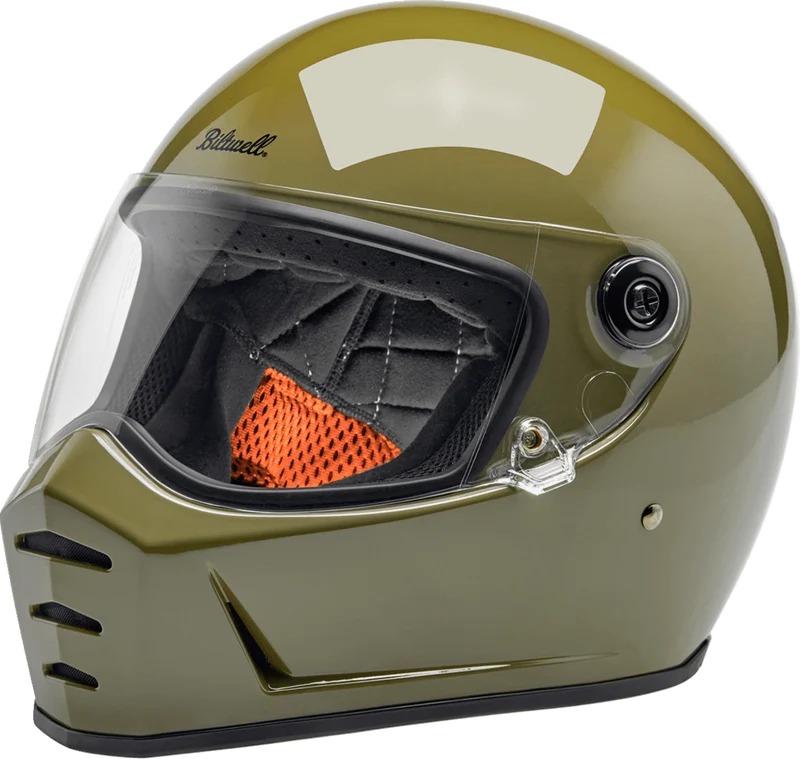Biltwell Lane Splitter 22.06 Solid Full Face Motorcycle Helmet