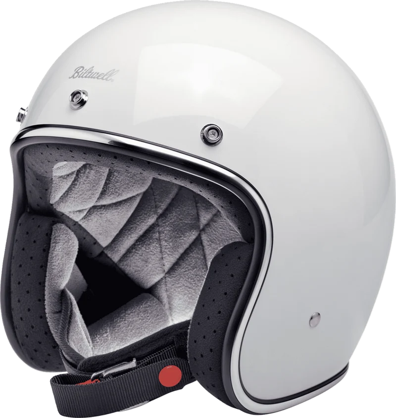 Biltwell Bonanza Solid Open Face Motorcycle Helmet