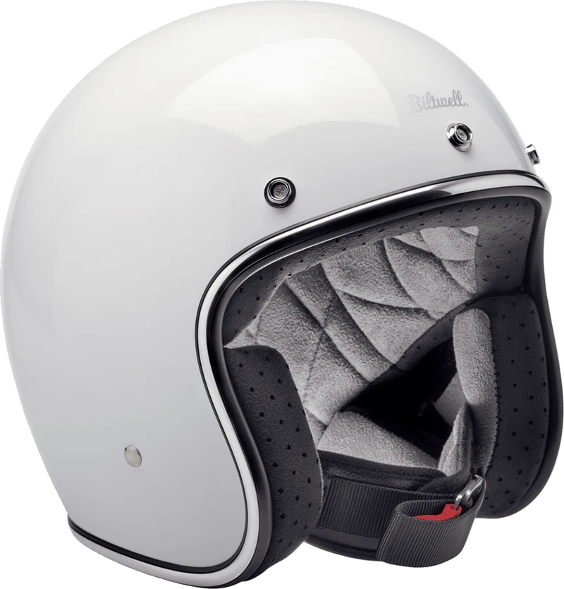 Biltwell Bonanza Solid Open Face Motorcycle Helmet