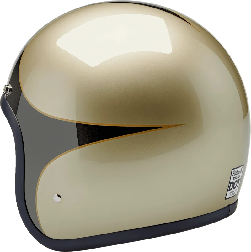 Biltwell Bonanza Scallop Open Face Motorcycle Helmet