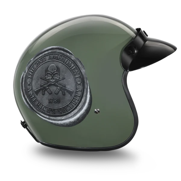 Daytona Cruiser 2nd Amendment Seal Motorcycle Helmet