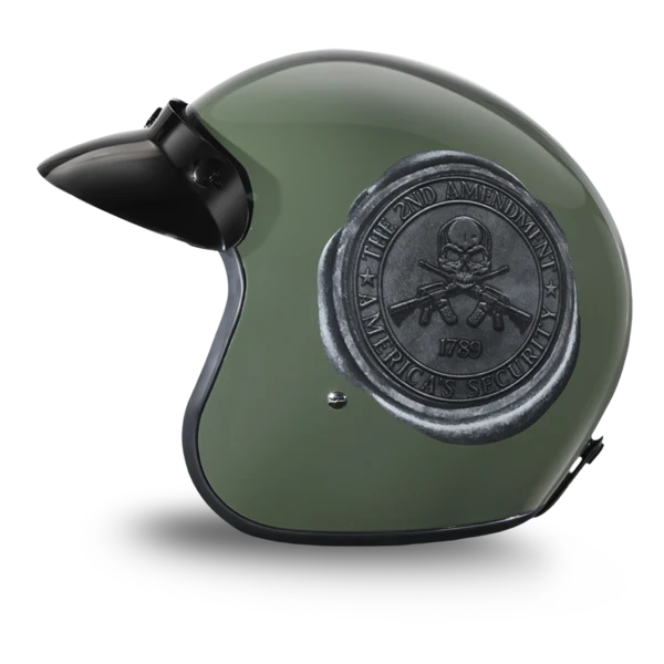Daytona Cruiser 2nd Amendment Seal Motorcycle Helmet