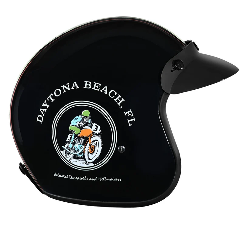 Daytona Cruiser Daytona 30th Open Face Motorcycle Helmet