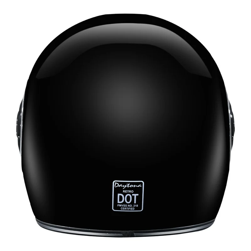 Daytona Retro Chrome Helmet