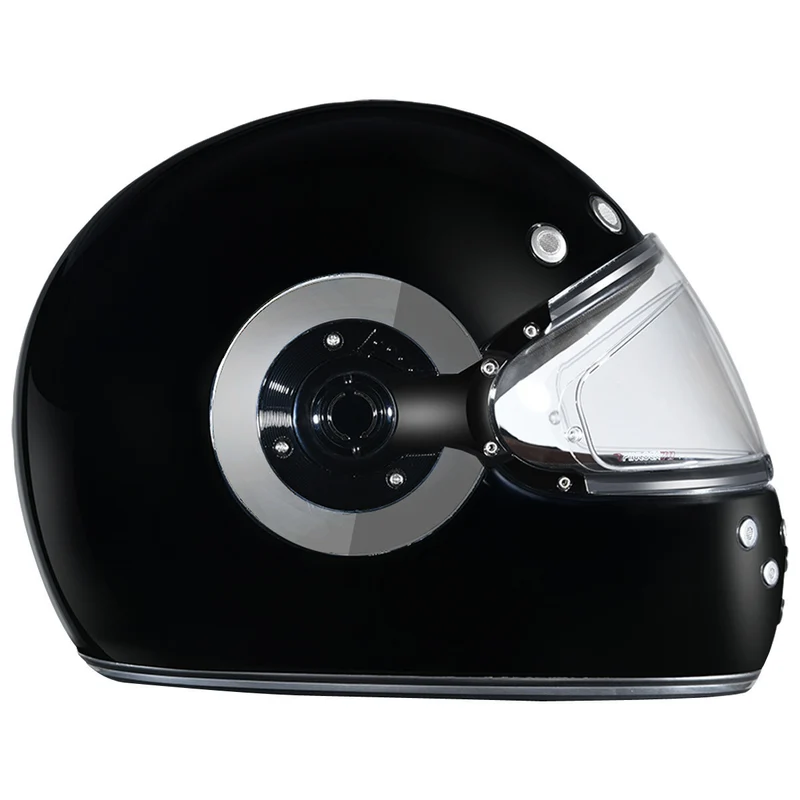 Daytona Retro Chrome Helmet