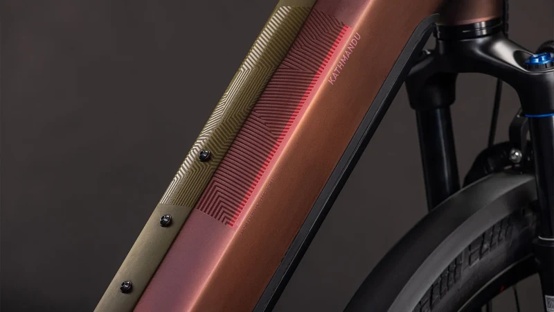Cube Kathmandu Hybrid Pro 800 sunglow´n´chrome Tiefeinsteiger 2026