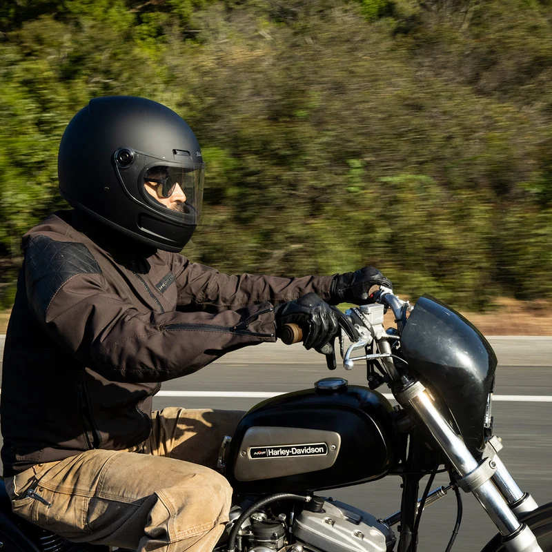 Biltwell Gringo SV Solid Full Face Motorcycle Helmet