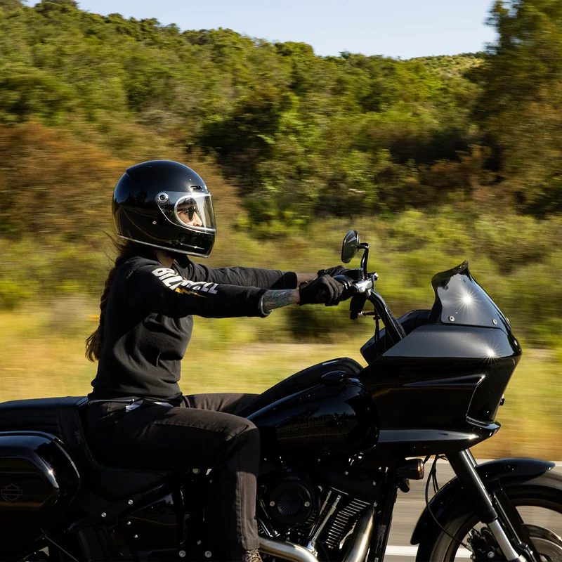 Biltwell Gringo SV Solid Full Face Motorcycle Helmet