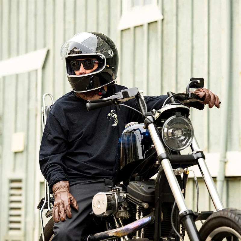 Biltwell Gringo S Solid Full Face Motorcycle Helmet