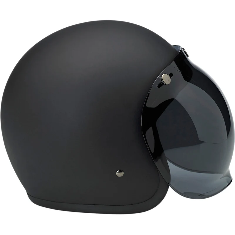 Biltwell Bonanza Flat Black Open Face Helmet