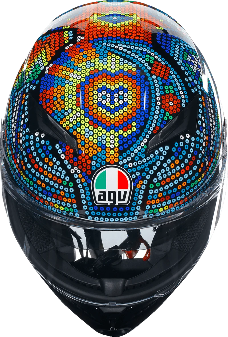 AGV K3 Rossi Winter Test 2018 Full Face Motorcycle Helmet