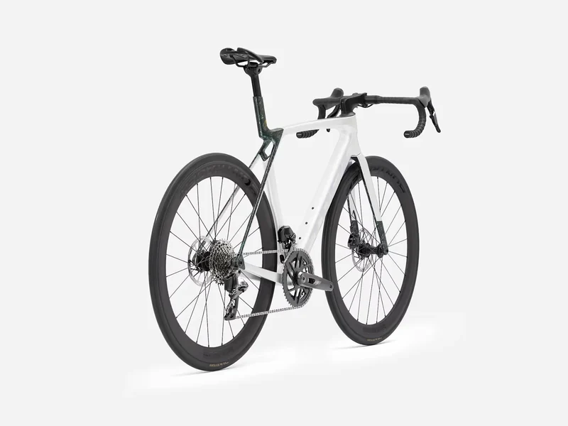 Trek Madone SL 6 AXS Gen 8 Crystal White/Smoke 2026