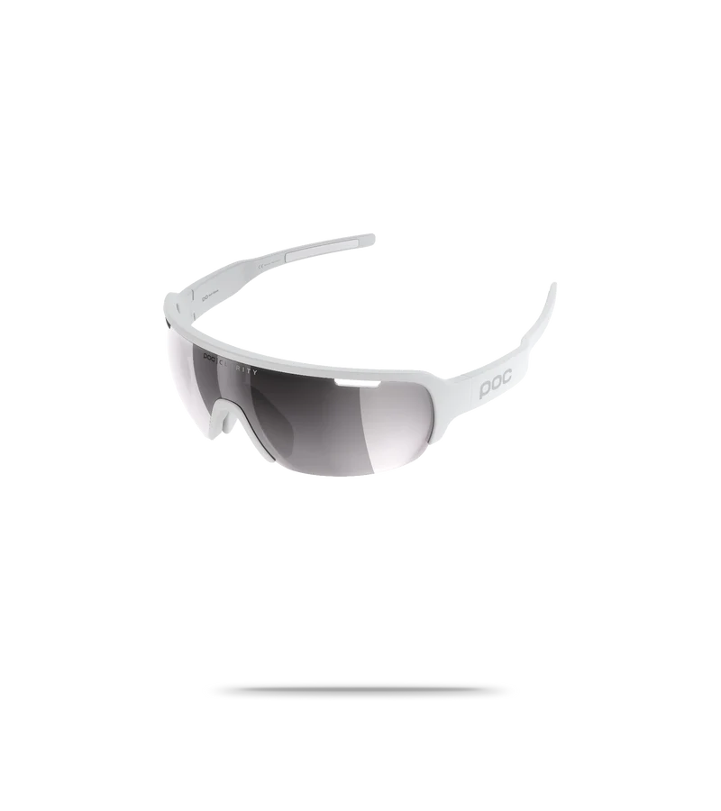 DO Half Blade Clarity Sunglasses with Violet/Silver Mirror Lens