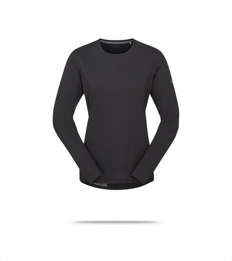 Women's Cinder Crimp Long Sleeve T-Shirt
