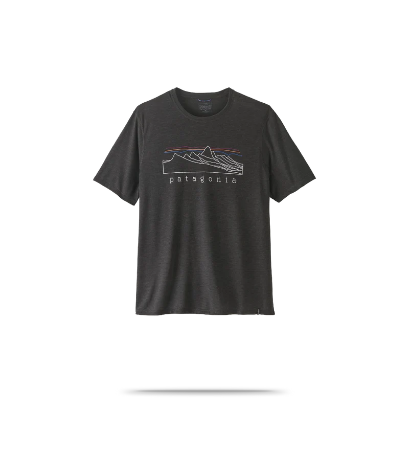 Capilene Cool Trail T-Shirt - Stratapeaks Print
