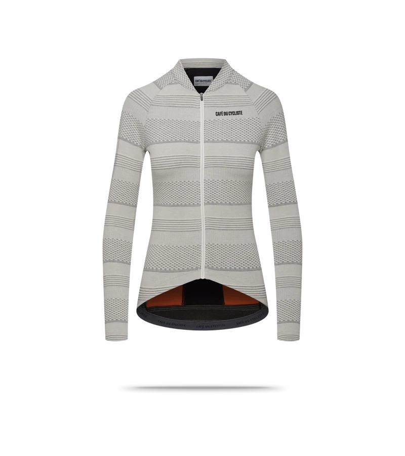 Corinne Textured Womens Long Sleeve Jersey
