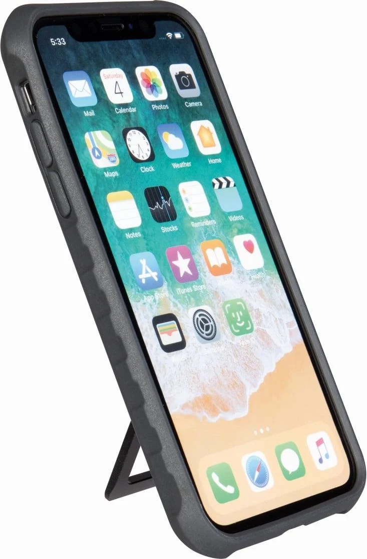 Topeak RideCase für iPhone X mit Halter black/gray