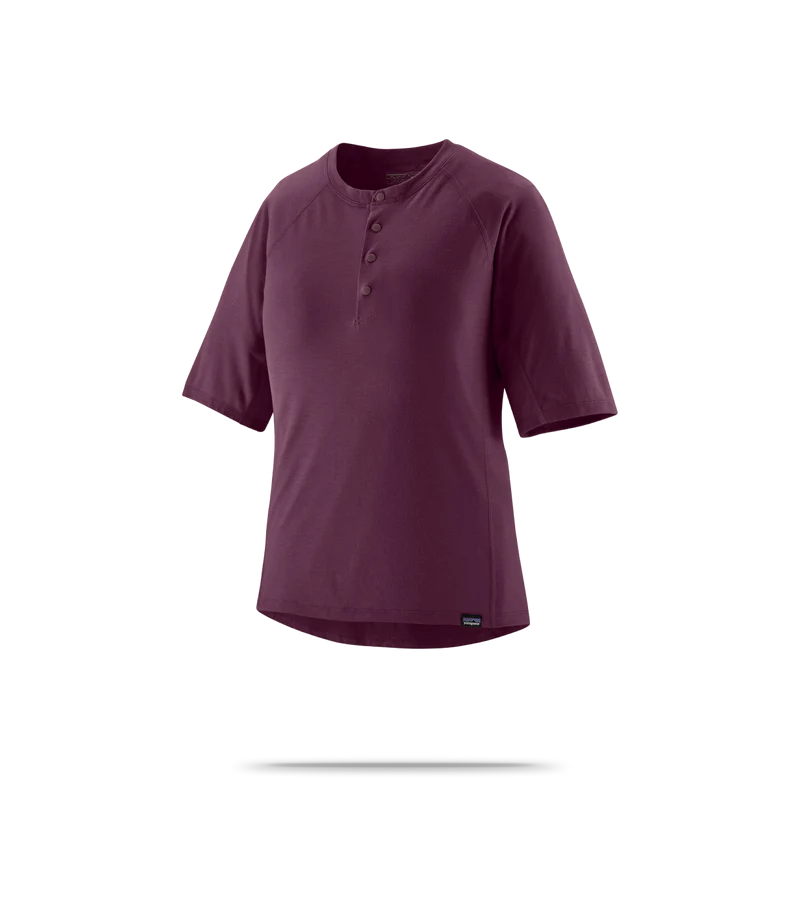 Cap Cool Trail Bike Henley Womens T-Shirt