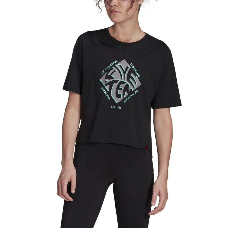 FiveTen Cropped Graphic T-Shirt