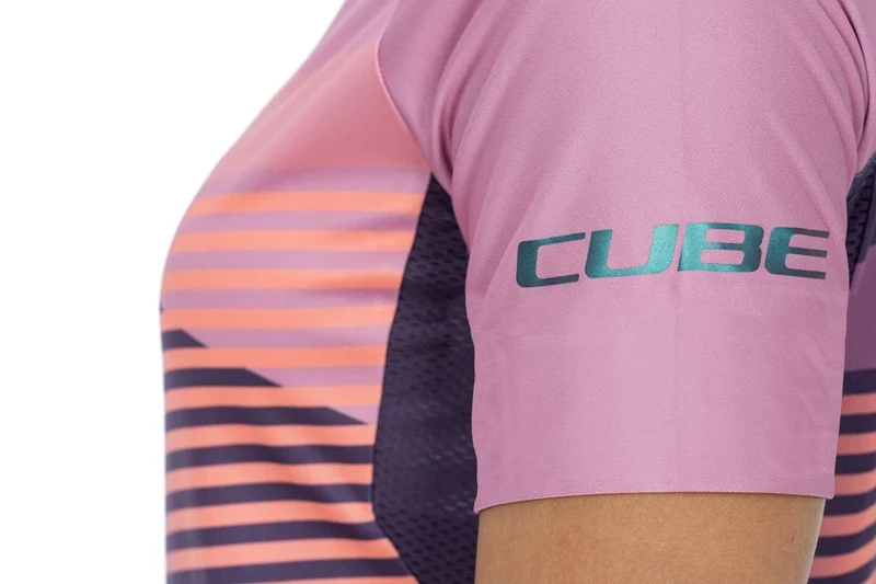 Cube TEAMLINE WS Rundhalstrikot kurzarm