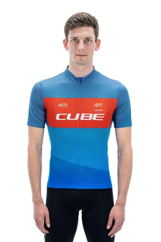 Cube TEAMLINE Trikot CMPT kurzarm