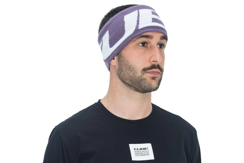 Cube Stirnband violett