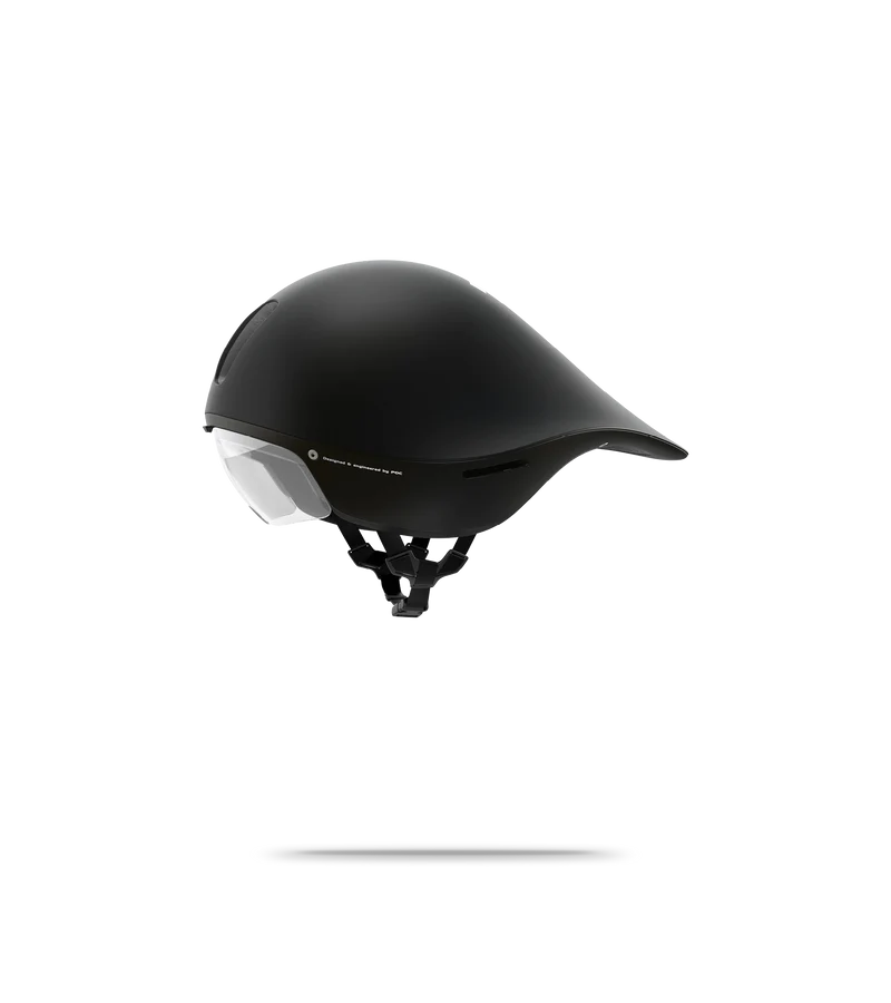 Tempor TT Cycling Helmet With Integrated Lenses
